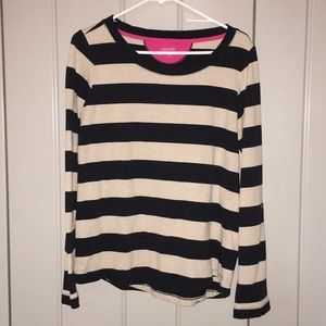Calvin Klein Performance Striped Top Size Medium